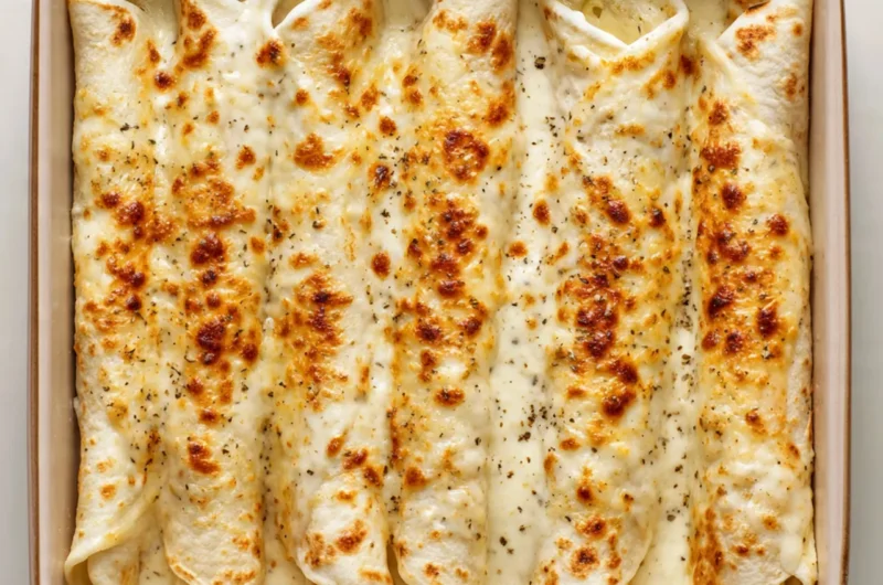 White Chicken Enchiladas